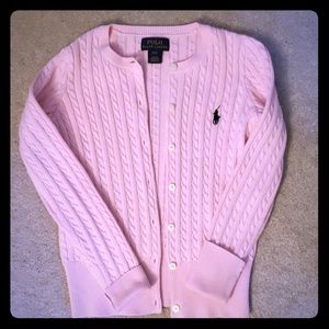 Girls Polo Cardigan